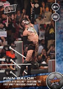 2016 Topps Now WWE Summer Slam Finn Bálor