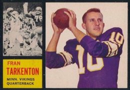 : 2018 Panini Classics #152 Fran Tarkenton Vikings Legend  Football Card : Collectibles & Fine Art