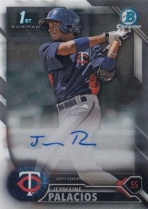 2016 Bowman Chrome Baseball Prospect Autographs Jermaine Palacios