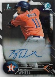 2016 Bowman Chrome Baseball Prospect Autographs Tyler White