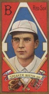 Top Tris Speaker Baseball Cards, Vintage, Rookies, Tobacco, Valuable