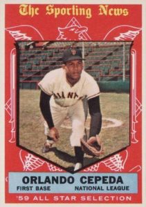 1970 Topps - Orlando Cepeda #555 (First Base) (Baseball Ha…