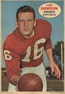 Len Dawson Cards, Rookie, Autographed Memorabilia Guide