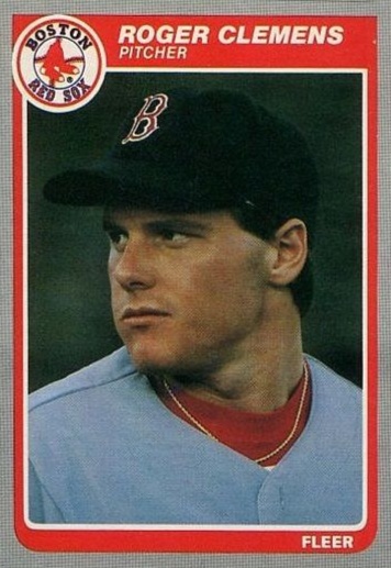 Most Expensive  Sales Roger Clemens Baseball Cards - Jan-March 2022 