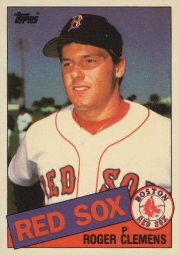 Sold at Auction: 1985 Fleer Roger Clemens Rookie Card