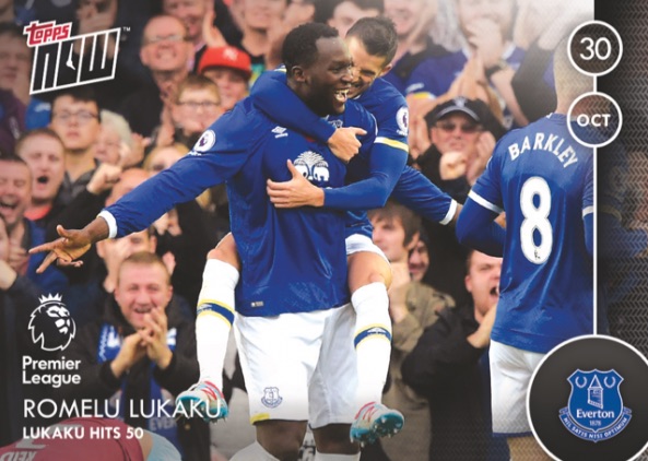 2016-17 Topps Now Premier League Checklist, Info, Print Runs, More