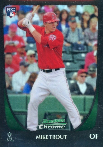 Mike Trout 2011 Topps Finest Base #94 Price Guide - Sports Card Investor