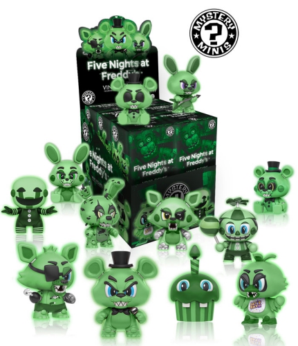 five nights at freddy's blacklight mystery minis