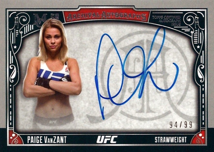 2016 Topps UFC Museum Collection Checklist, Set Info, Boxes