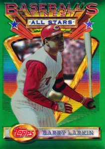 Barry Larkin 2012 Topps #GWSP-BL Gold Pin Card