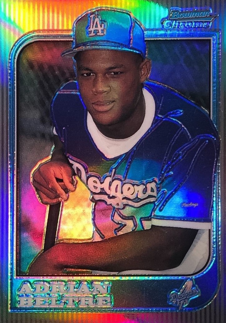 Adrian Beltre Signed 1997 Upper Deck SP Rookie Card #68 Auto with B&E  Hologram