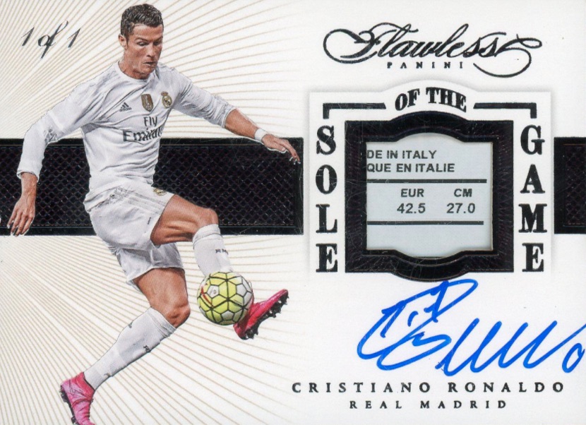 2016 Panini Flawless Soccer Checklist, Set Info, Boxes, Reviews