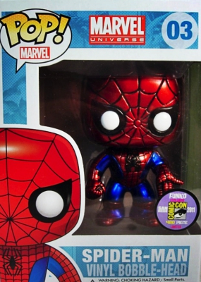 Funko Pop Spider-Man Figures Checklist, Exclusives 