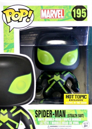 funko pop spider man glow in the dark