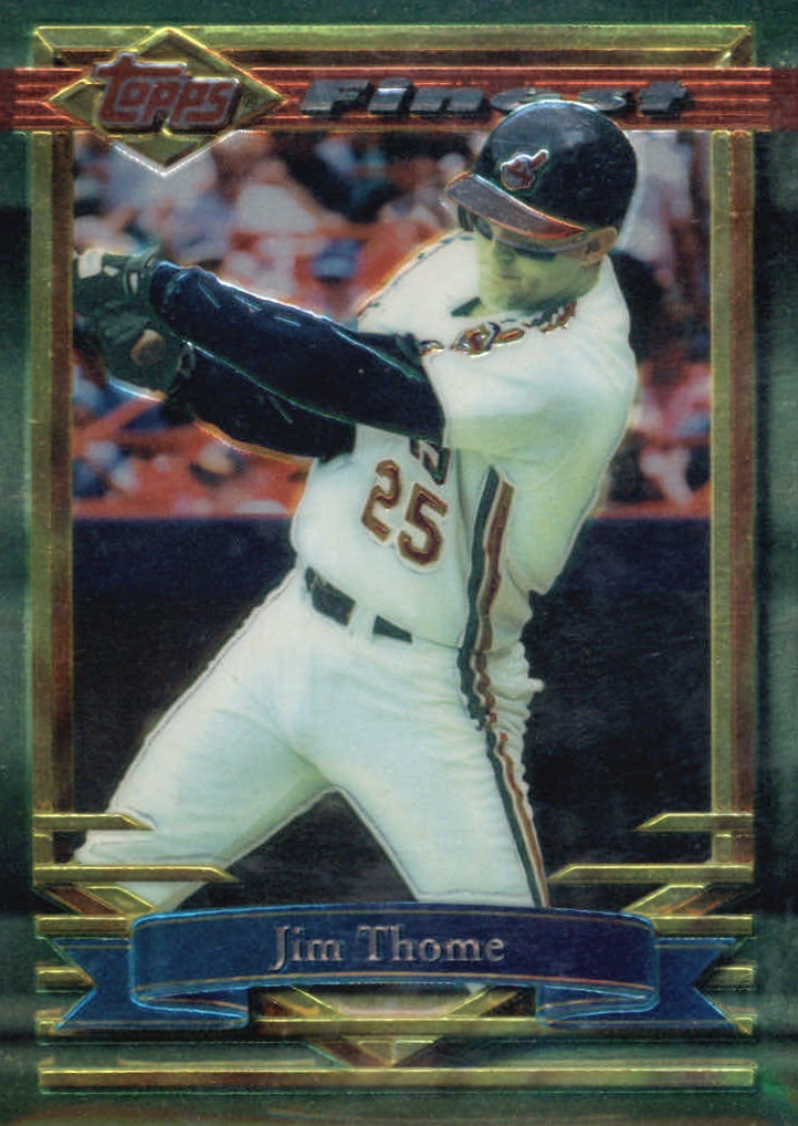 1995 Topps #312 Jim Thome VG Cleveland Indians