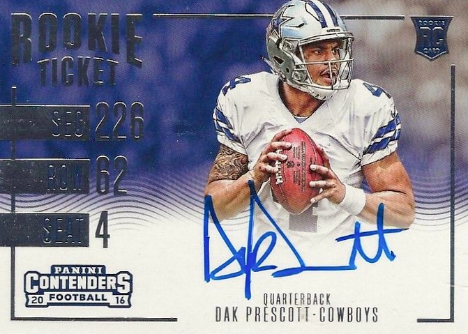 Most Valuable Dak Prescott Rookie Cards Ranked