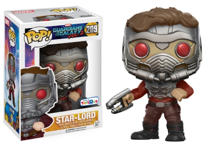 Funko Pop! Guardiões da Galáxia - Star Lord #198