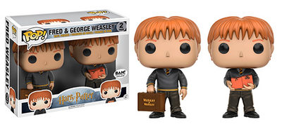 >2-Pack: Fred & George Weasley Funko Pop