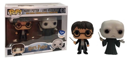 >2-Pack: Harry Potter & Lord Voldemort Funko Pop