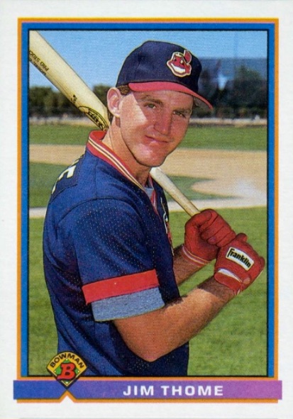 1996 Topps JIM THOME Card #105 MINT HOF Indians