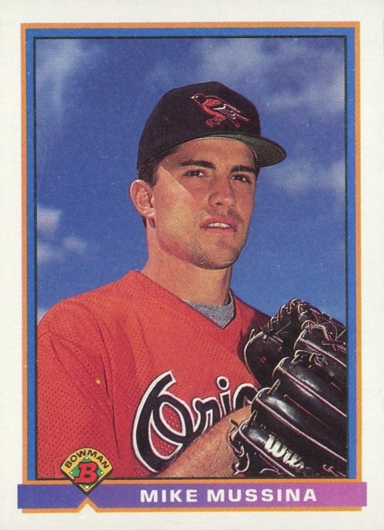 1991 Mike Mussina Fleer Ultra Rookie Card #U-4 Baseball Card MINT Condition