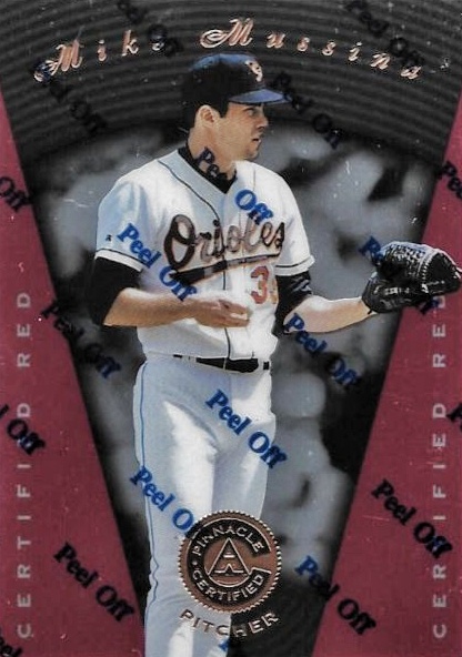 At Auction: Mike Mussina rookie baseball card