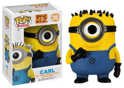 Funko 2024 Pop Glow In The Dark Evil Minion 37, Carl 35, & Dave 36 (Despicable Me 2)