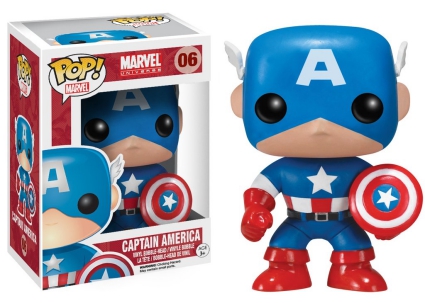 Pop! Captain America (Facet)