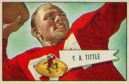 Top 10 Y.A. Tittle Football Cards 6