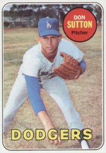 1967 Topps #445 Don Sutton Los Angeles Dodgers Baseball Card Ex/Mt