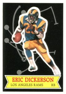 Eric Dickerson Los Angeles Rams Autographed 1985 Throwback