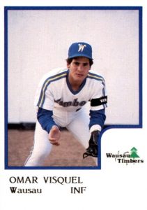 OMAR VIZQUEL 1989 Rookies Baseball Card Lot 6 Seattle 