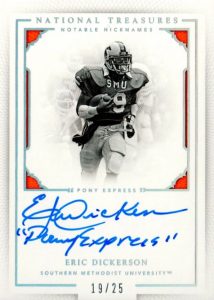 : Eric Dickerson football card (SMU Mustangs) 2009 Topps