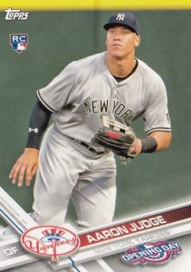 2016 Aaron Judge Minor League Card Rookie Top Prospect RC Railriders Yankees