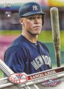 2017 Topps Opening Day Fielding #147 Aaron Judge Rookie Card – PSA