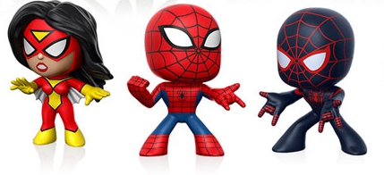 into the spider verse mystery minis