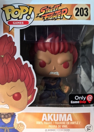 Funko Pop! Street Fighter – Akuma Only At Game Shop #203 - Kaboom  Collectibles