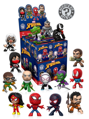 Spider man mystery minis on sale list