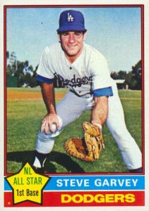 Steve Garvey's top ten baseball cards – SABR's Baseball Cards Research  Committee