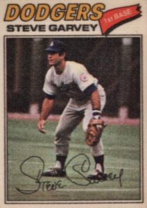 Steve Garvey Signed 1973 Topps Baseball Card - Los Angeles Dodgers