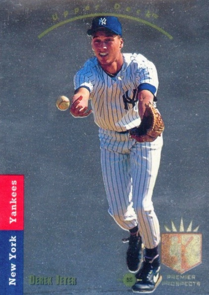 Derek Jeter New York Yankees 1993 Score # 489 Rookie Card