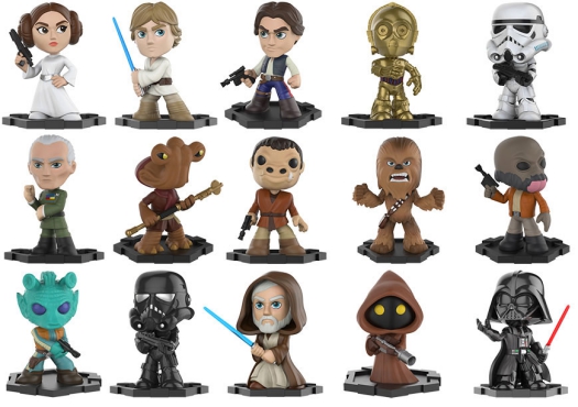 miniature star wars figures