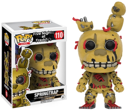 Funko pop five nights on sale at freddy's list