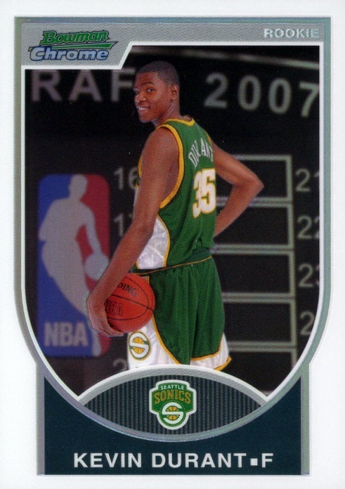 Top Kevin Durant Rookie Cards Buying Guide Best Most Valuable Rank