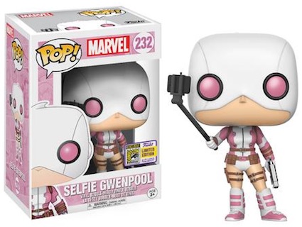 Funko Pop! Marvel Deadpool (Cheerleader) (Glitter Pink) SDCC