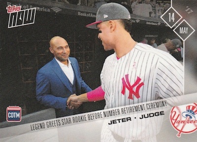 Aaron Judge 2017 Topps Now Home Run Derby Rookie Card