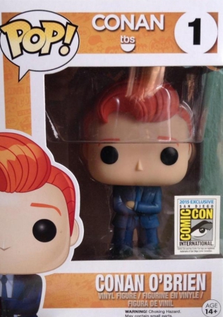 Funko Pop Conan O'Brien Checklist, Set Info, Gallery, Exclusives List