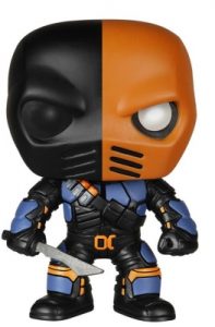 funko pop red hood vs deathstroke