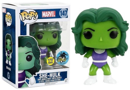 she hulk funko pop glow in the dark