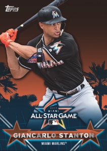 2020 Topps Update Giancarlo Stanton 2017 All-Star Game #U-229 Miami Marlins